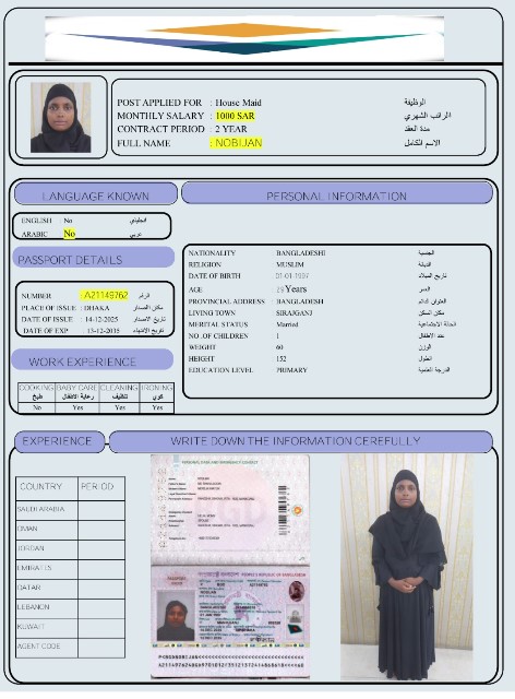 السيرة الذاتية لـ NOEIJAN